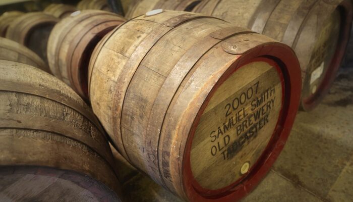 Samuel Smith’s uses oak casks for all its naturally conditional ale.