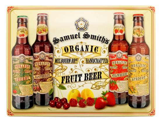 Samuel Smith Fruit Beer Metal Sign - Samuel Smith